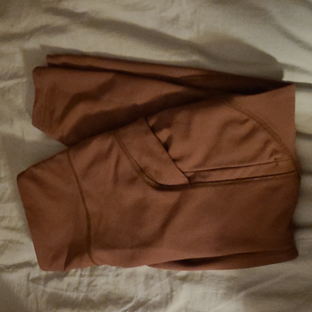 Medium brown, old navy leggings.